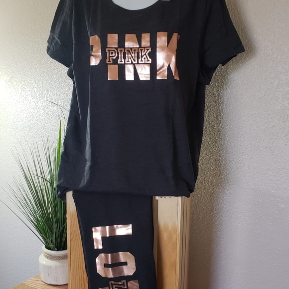 NWT PINK METALLIC SET - Picture 2 of 2